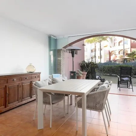 Golden Mile Luxury Ground Floor Near Puente Apartment Marbella